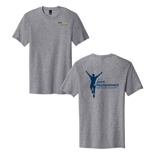 District Threads Young Mens Concert Tee -- Heather Grey