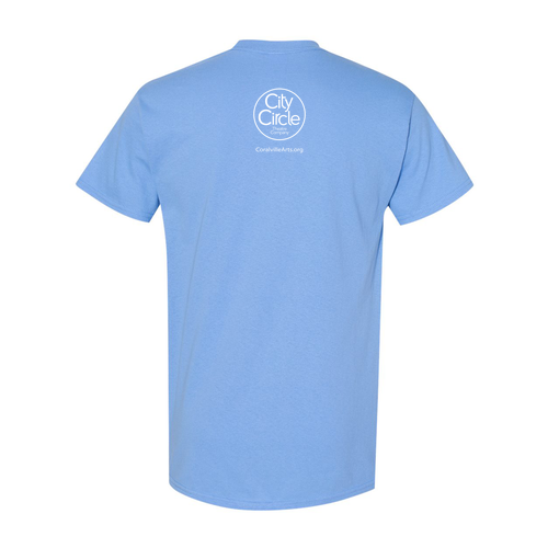 Gildan Heavy Cotton Basic T-Shirt -- Carolina Blue
