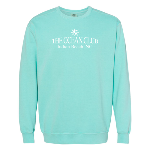 Comfort Colors Adult Crewneck Sweatshirt -- Chalky Mint