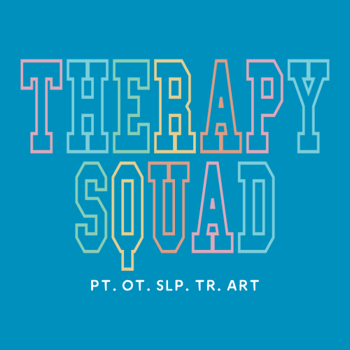 Mens/Unisex Therapy Squad Gildan DryBlend 50/50 T-Shirt -- Sapphire