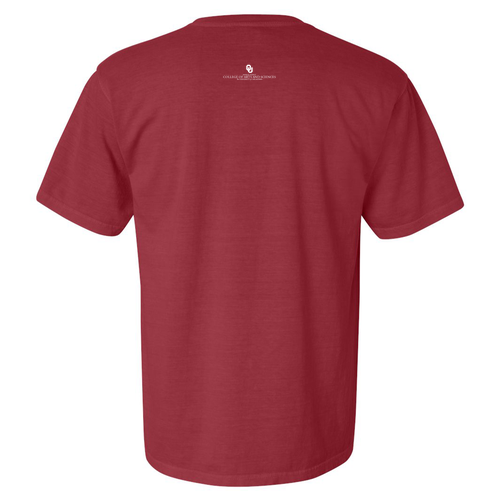 Comfort Colors Ringspun Garment Dyed T Shirt -- Crimson