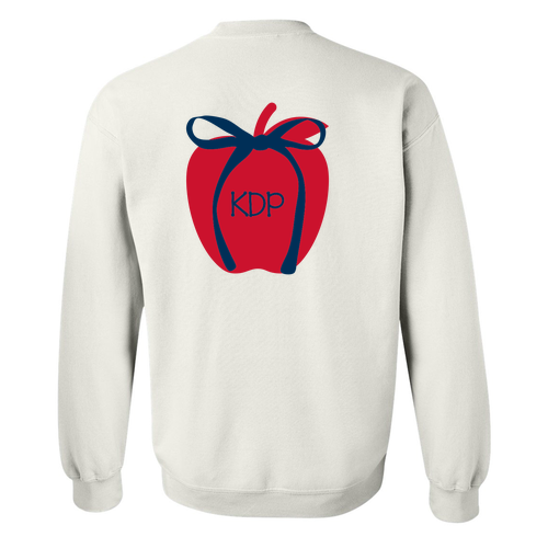 Gildan Heavy Blend Crew Neck Sweatshirt -- White