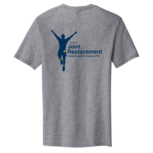 District Threads Young Mens Concert Tee -- Heather Grey