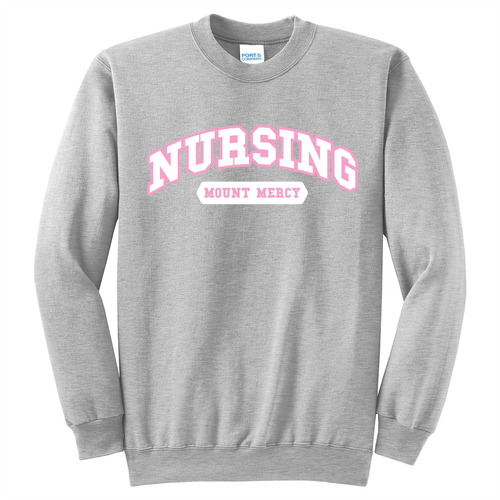 Port and Company Classic Crewneck Sweatshirt -- Ash