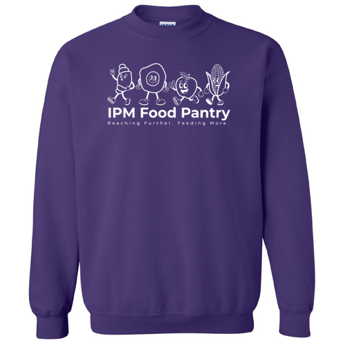 Gildan Heavy Blend Crew Neck Sweatshirt -- Purple
