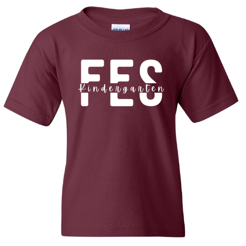 Youth Class Reese Maroon Tee