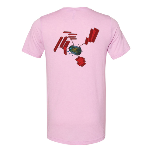 CMS Lilac Triblend Short Sleeve Tee