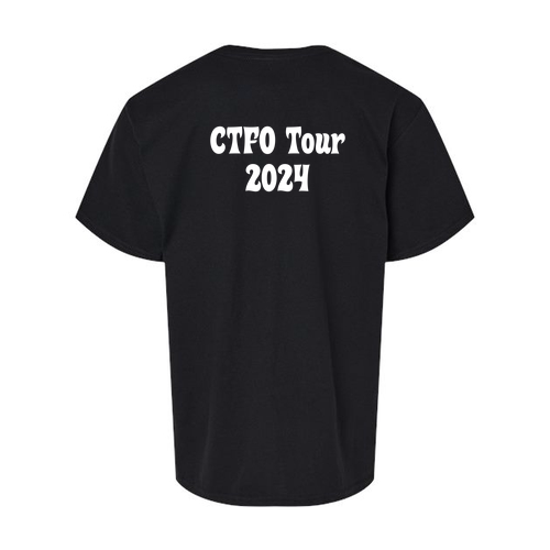 Gildan Youth Softstyle® CVC Tee -- Pitch Black