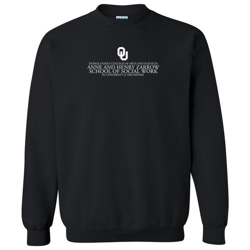 Gildan Heavy Blend Crew Neck Sweatshirt -- Black