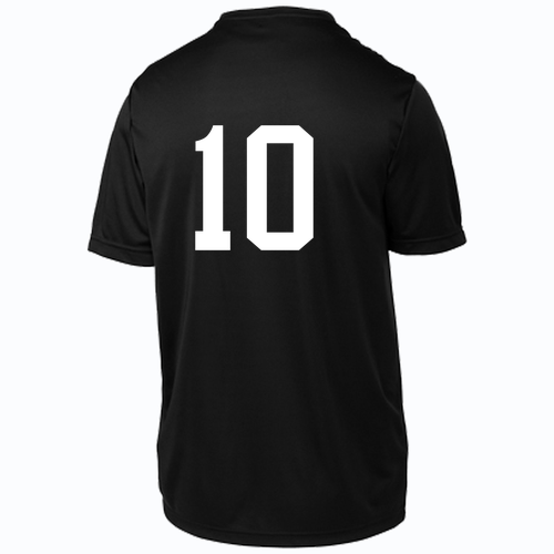 Youth Sport Tek Competitor Wicking Tee -- Black