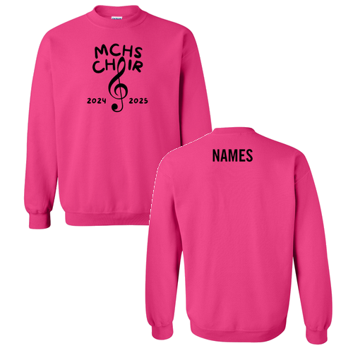 Gildan Heavy Blend Crew Neck Sweatshirt -- Heliconia