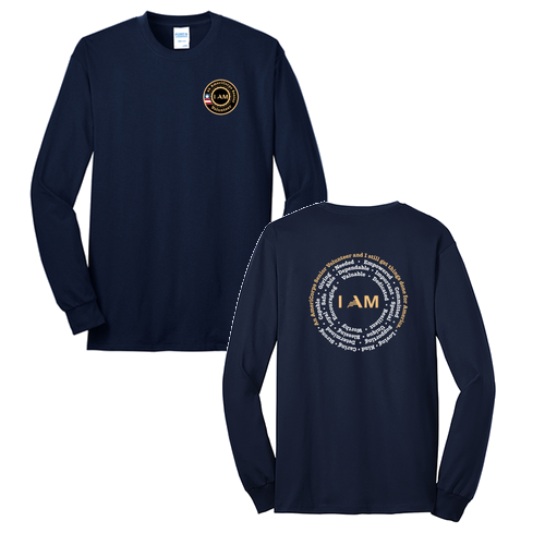 (Plus Sizes Only) I Am Longsleeve -- Navy