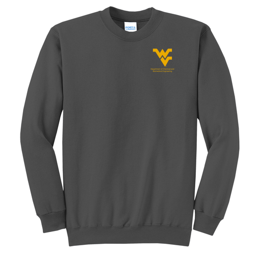 Port and Company Classic Crewneck Sweatshirt -- Charcoal