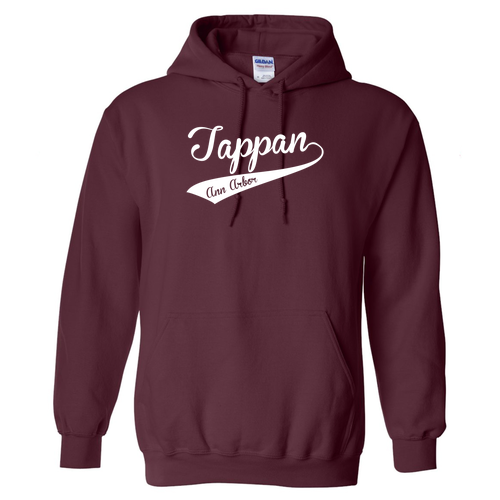 Mens/Unisex Gildan Heavy Blend Hooded Sweatshirt -- Maroon