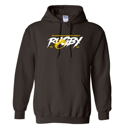 Gildan Heavy Blend Hooded Sweatshirt -- Dark Chocolate