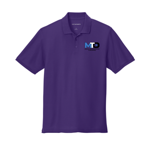 Port Authority Wearever Signature Pique Polo -- Prism Purple