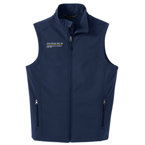 Port Authority Core Soft Shell Vest -- Dress Blue Navy