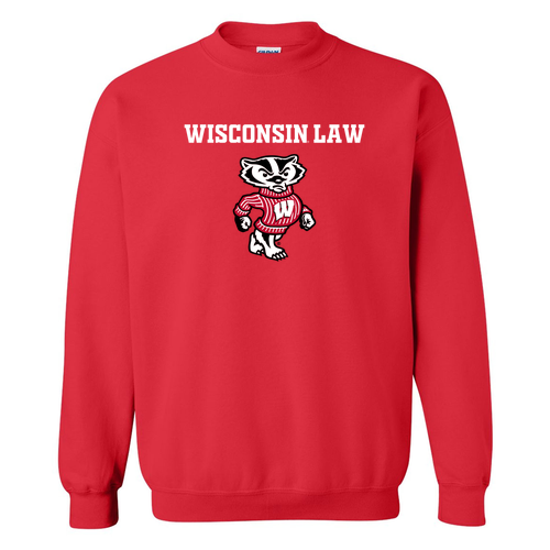 Gildan Heavy Blend Crewneck Sweatshirt -- Red