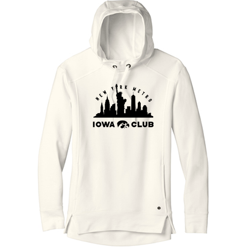 Ogio Ladies Luuma Pullover Fleece Hoodie -- Ivory Snow