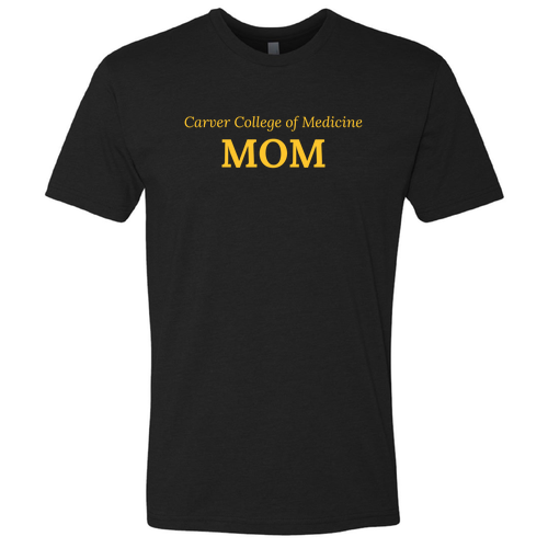 Next Level Mens CVC Crew CCOM Mom -- Black