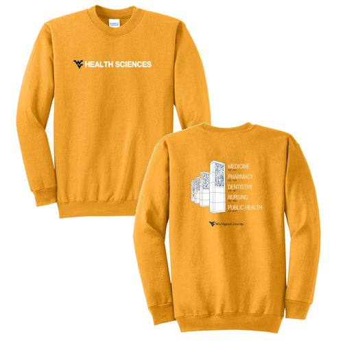 Port and Company Classic Crewneck Sweatshirt -- Gold