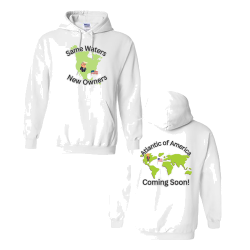 Gildan Heavy Blend Hooded Sweatshirt -- White