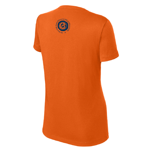 Ladies Sport Tek Competitor Wicking Tee -- Deep Orange