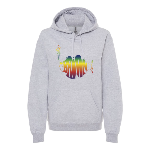 Gildan Adult Softstyle Fleece Pullover Hooded Sweatshirt -- Sport Grey