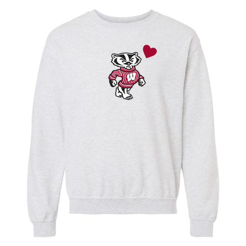 Gildan Heavy Blend Crew Neck Sweatshirt -- Ash
