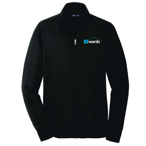 Sport Tek Ladies Sport Wick Fleece Full Zip Jacket -- Black