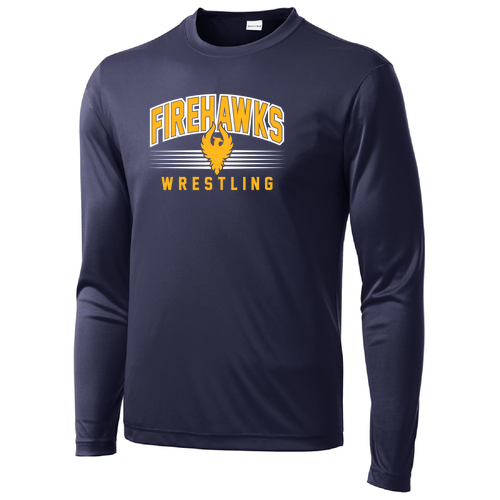Fire Hawks Wrestling (Adult LS)  True Navy