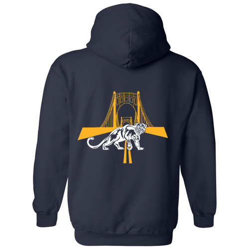 Gildan Heavy Blend Hooded Sweatshirt -- Navy