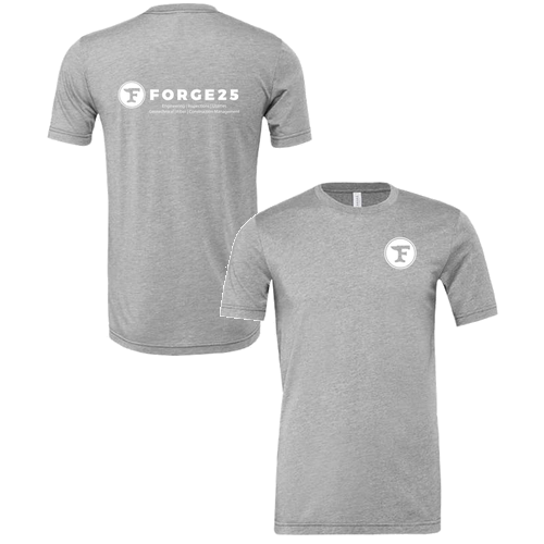 Forge25 Unisex Jersey T-Shirt -- Athletic Heather