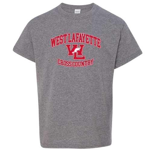 Gildan Heavy Cotton Basic Youth T-Shirt -- Graphite Heather