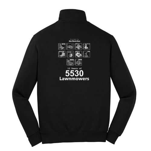 Sport Tek Soft Quarter Zip Sweatshirt -- Black