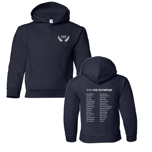 Gildan Heavy Blend Youth Hooded Sweatshirt -- Navy