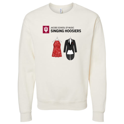 Jerzees 8 Oz., 50/50 Nublend Fleece Crew -- Sweet Cream Heather