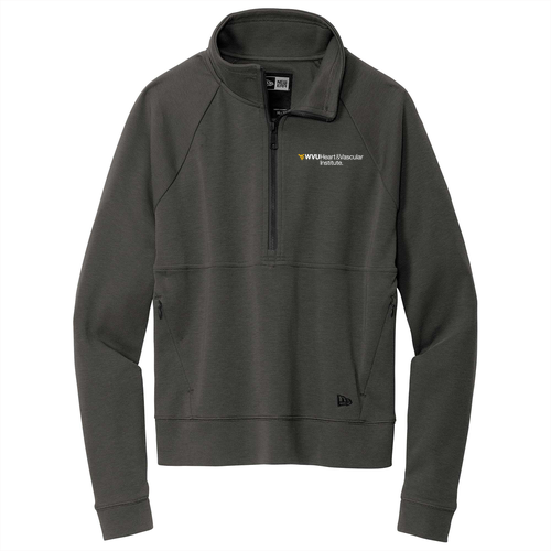New Era Ladies STS half zip -- Graphite