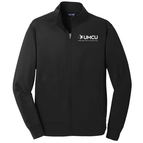 Sport-Tek Sport-Wick Fleece Full-Zip Jacket -- Black