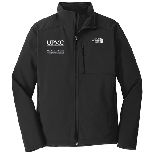 UPMC North Face Apex Barrier Soft Shell Jacket -- Black