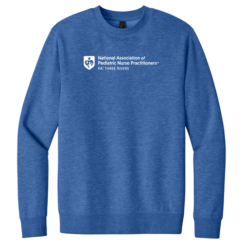 District Fleece Crewneck Sweatshirt -- Royal Frost