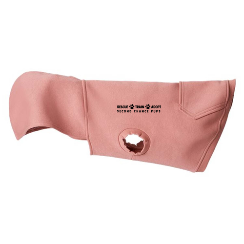 Doggie Skins Three-End Fleece Pet Hoodie -- Mauvelous