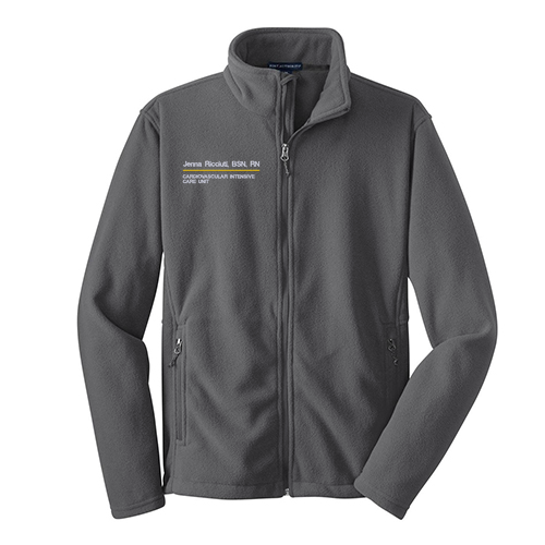 Port Authority Value Fleece Jacket -- Iron Grey