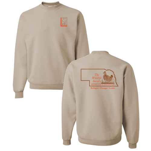 Jerzees 8 Oz., 50/50 Nublend Fleece Crew -- Sandstone