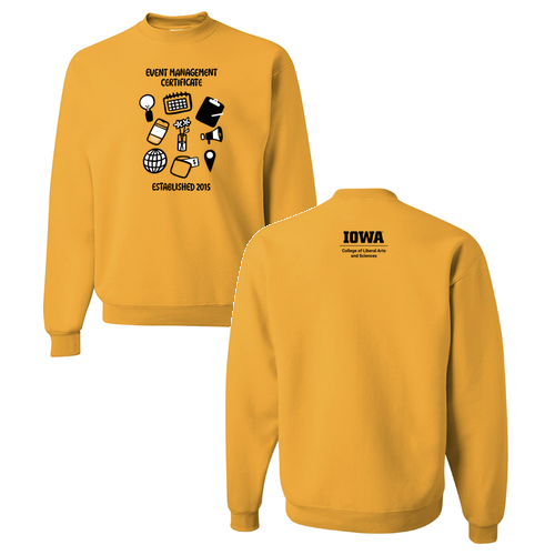 Jerzees 8 Oz., 50/50 Nublend Fleece Crew -- Gold