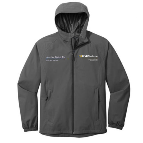 Port Authority Essential Rain Jacket -- Graphite