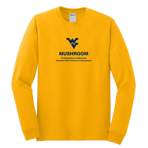 Gildan Heavy Cotton Longsleeve Basic T-Shirt -- Gold