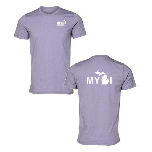 Bella Canvas Unisex Jersey T-Shirt -- Dark Lavender