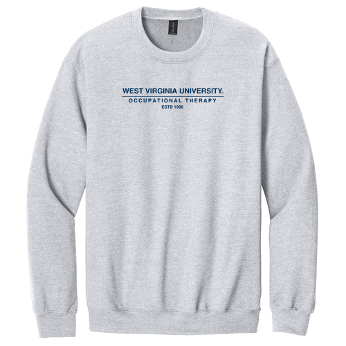 Gildan Adult Softstyle Fleece Crew Sweatshirt -- Ash Grey