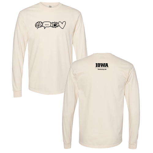 Comfort Colors Unisex Garment-Dyed Heavyweight Long Sleeve T-Shirt -- Ivory
